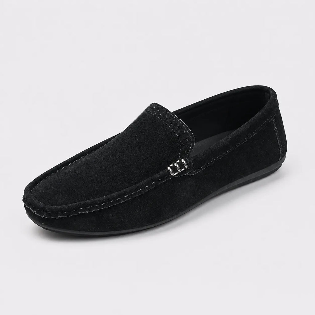 Mocassins Homme Daim Casual Tendance