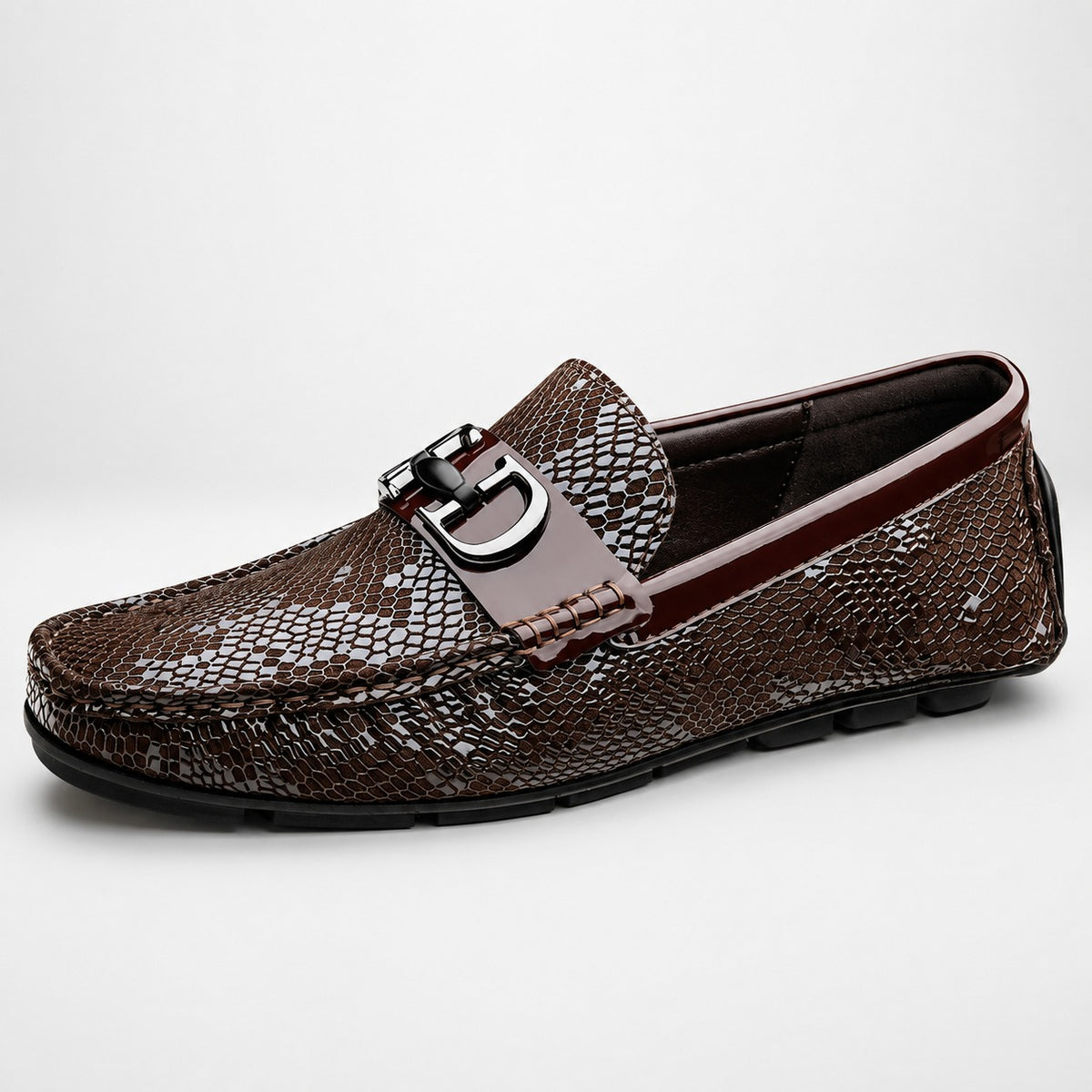 Mocassins Homme Cuir Respirant Driving