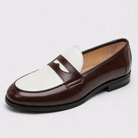 Mocassins Homme Cuir Rétro Antidérapant