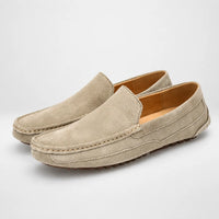 Mocassins Daim Fait Main Luxe