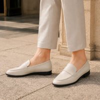 Mocassins Cuir Vintage British