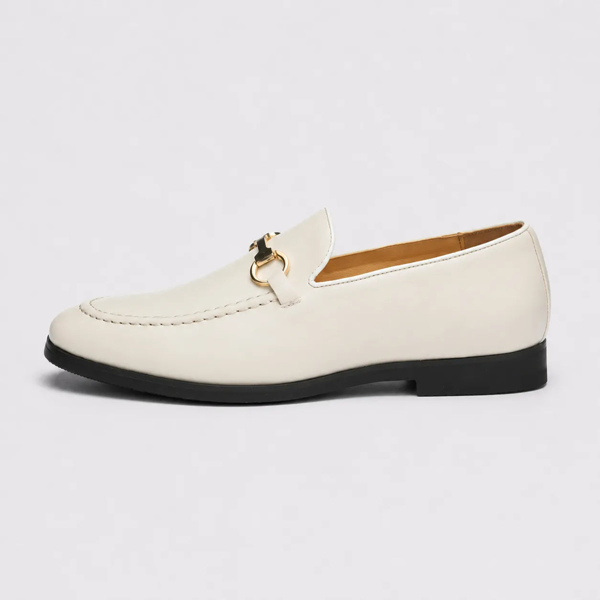 Mocassin à Mors Cuir Léger Slip-On