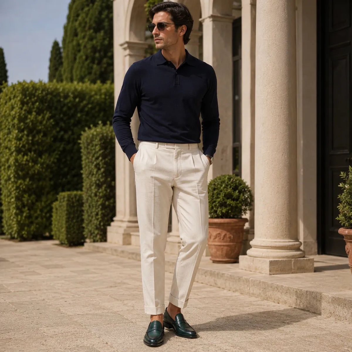 Mocassins Homme Penny Cuir Classique
