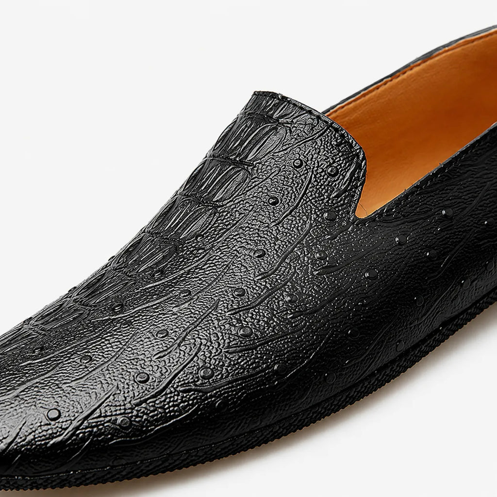 Mocassins Cuir Fait Main Italien