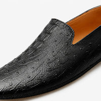 Mocassins Cuir Fait Main Italien