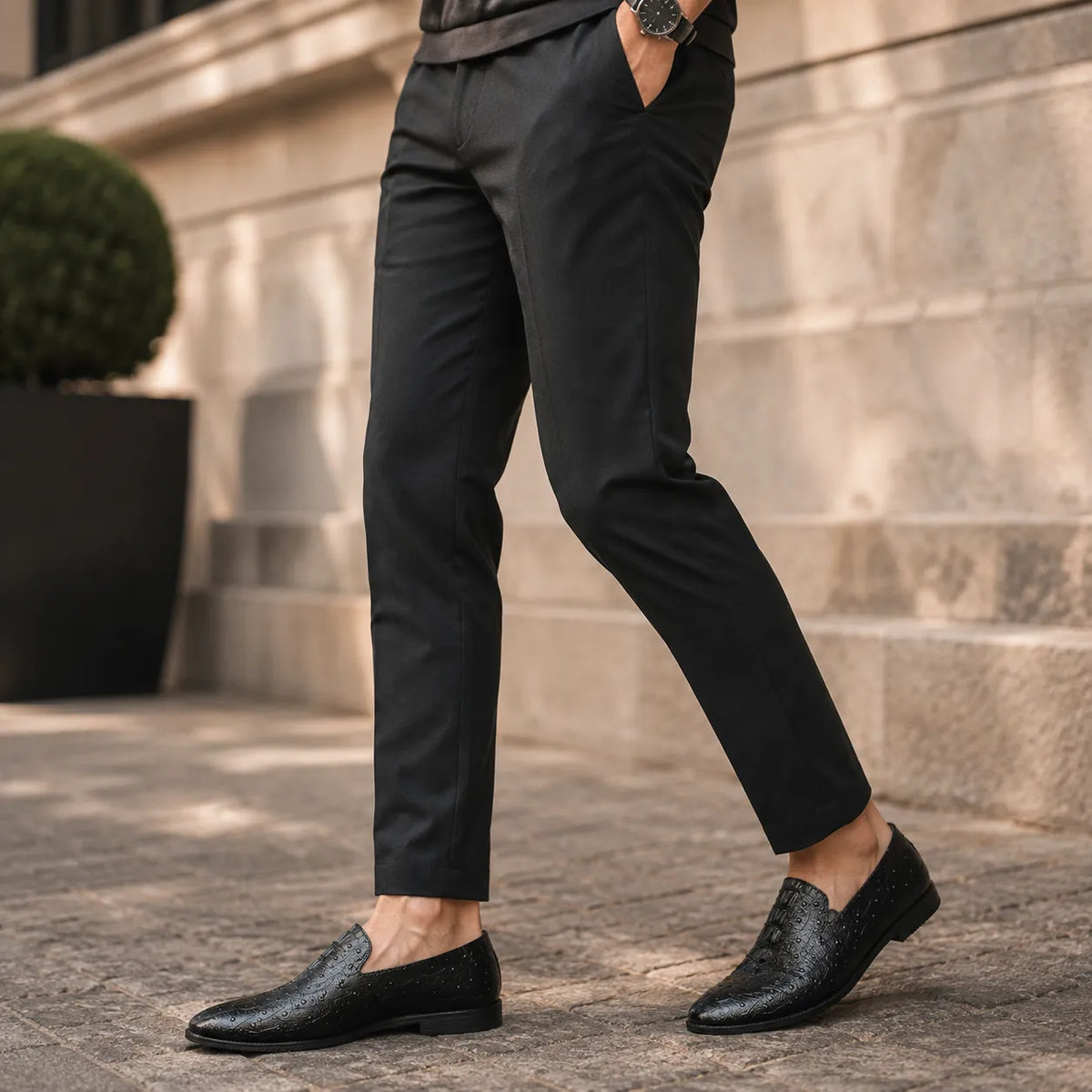 Mocassins Cuir Fait Main Italien
