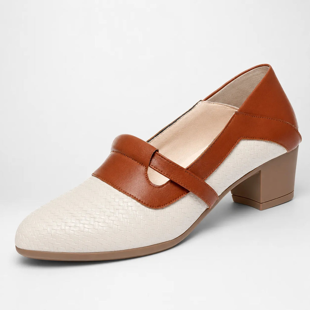 Mocassins Femme Pointu Rétro