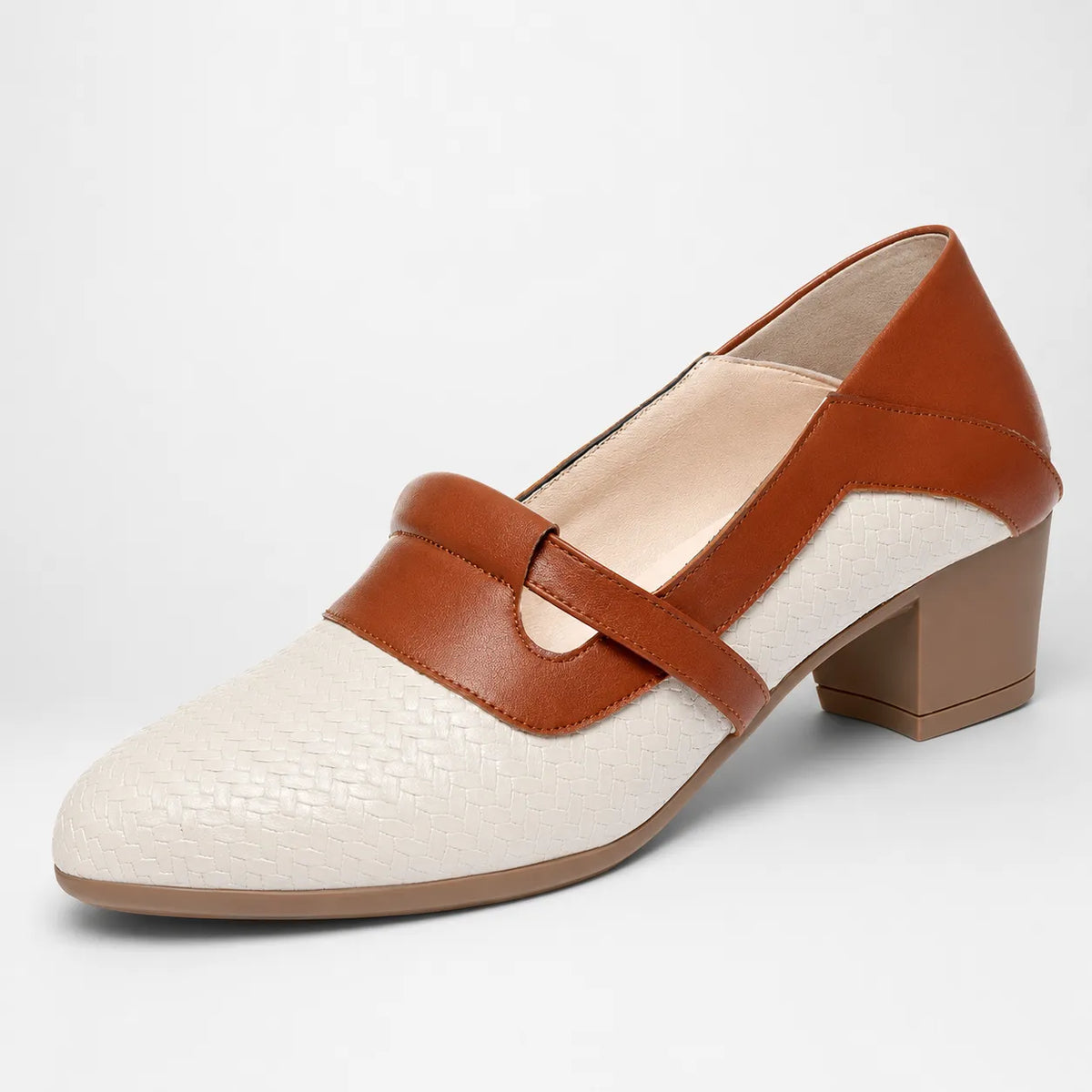 Mocassins Femme Pointu Rétro