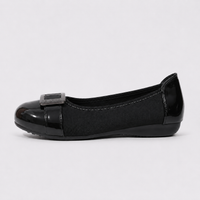 Mocassins Femme Boucle Carrée Vintage