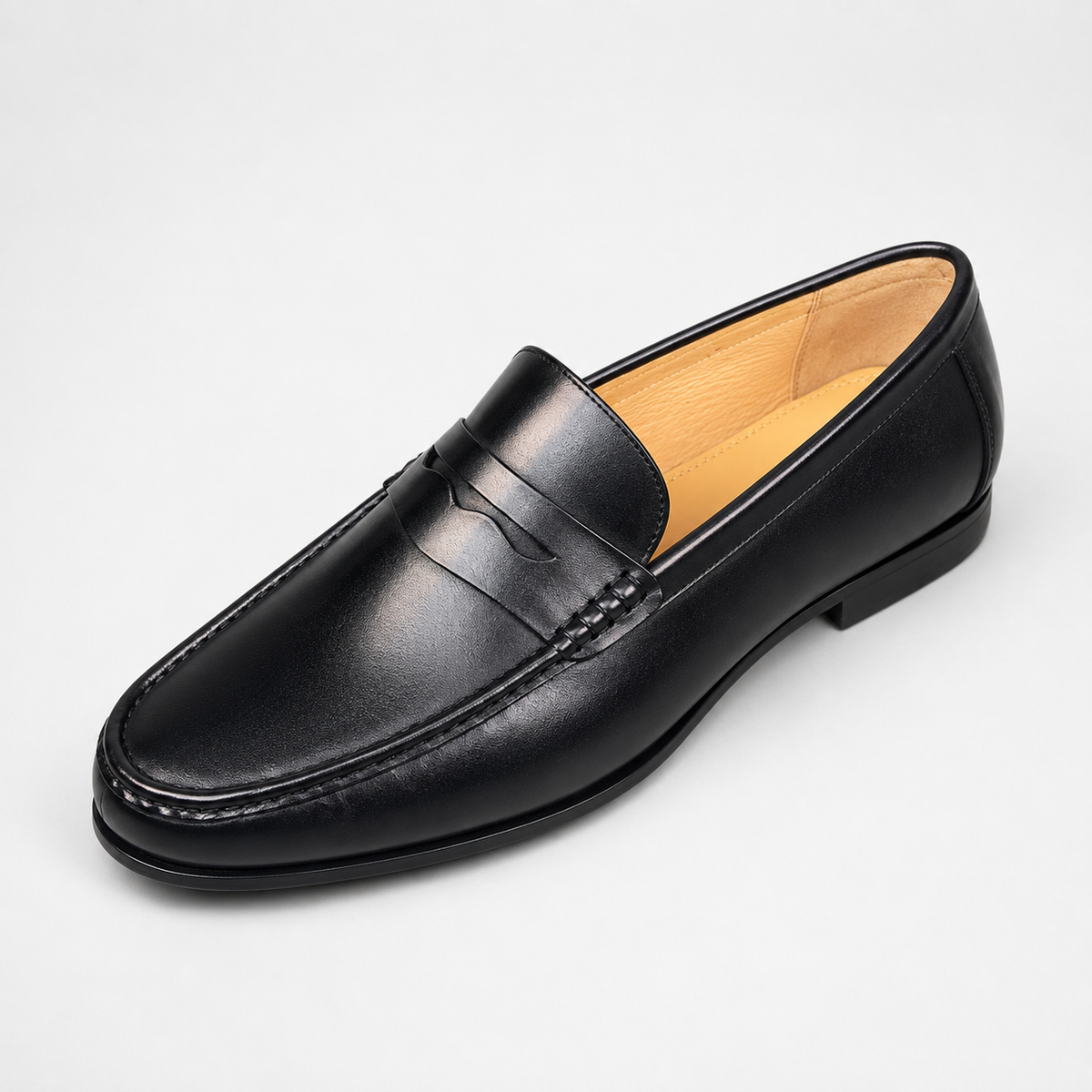 Mocassins Homme Penny Cuir Classique