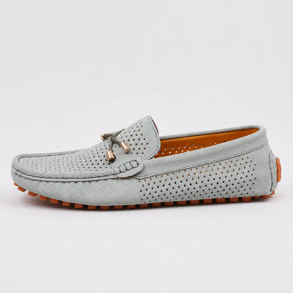 Mocassins Homme Daim Fait Main Bateau