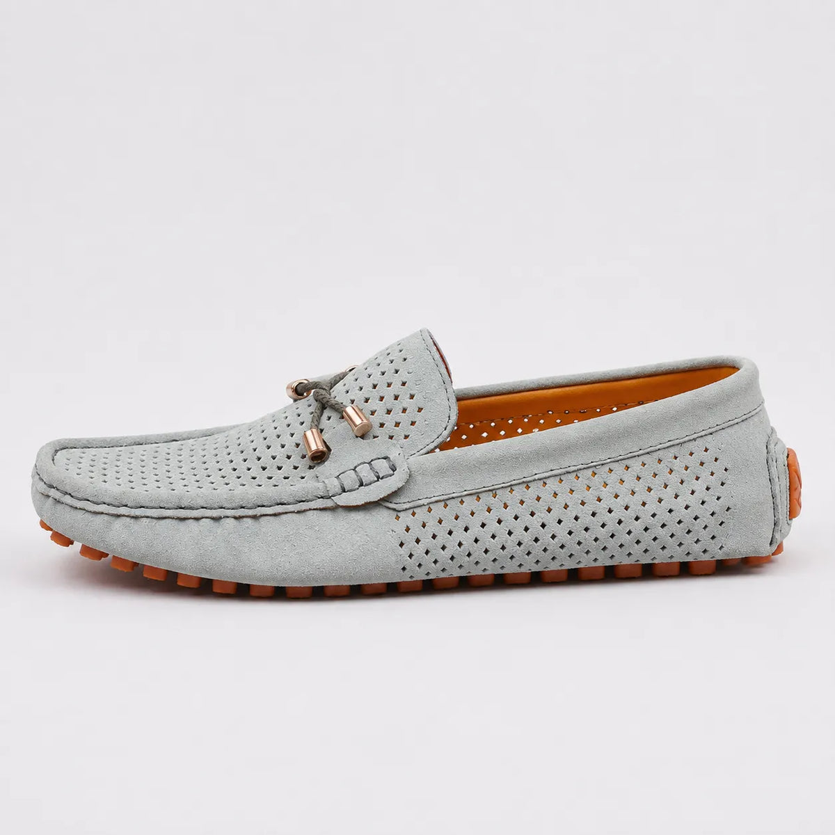 Mocassins Homme Daim Fait Main Bateau