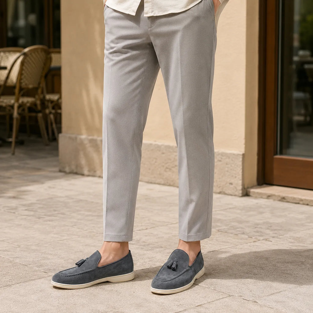 Mocassins Daim Antidérapant Automne