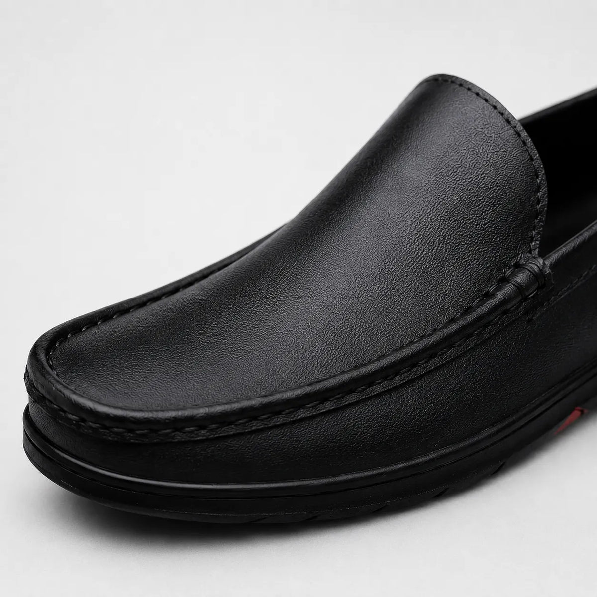 Mocassins Homme Cuir Italien Noir