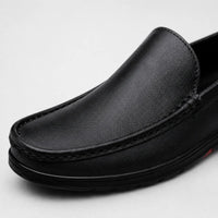 Mocassins Homme Cuir Italien Noir