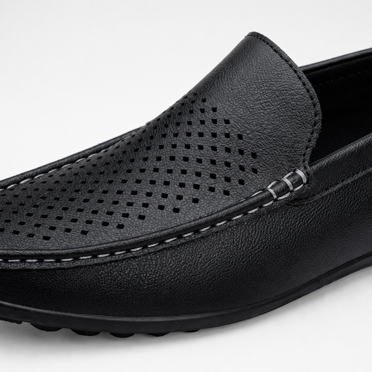 Mocassins Homme Cuir Aéré Été