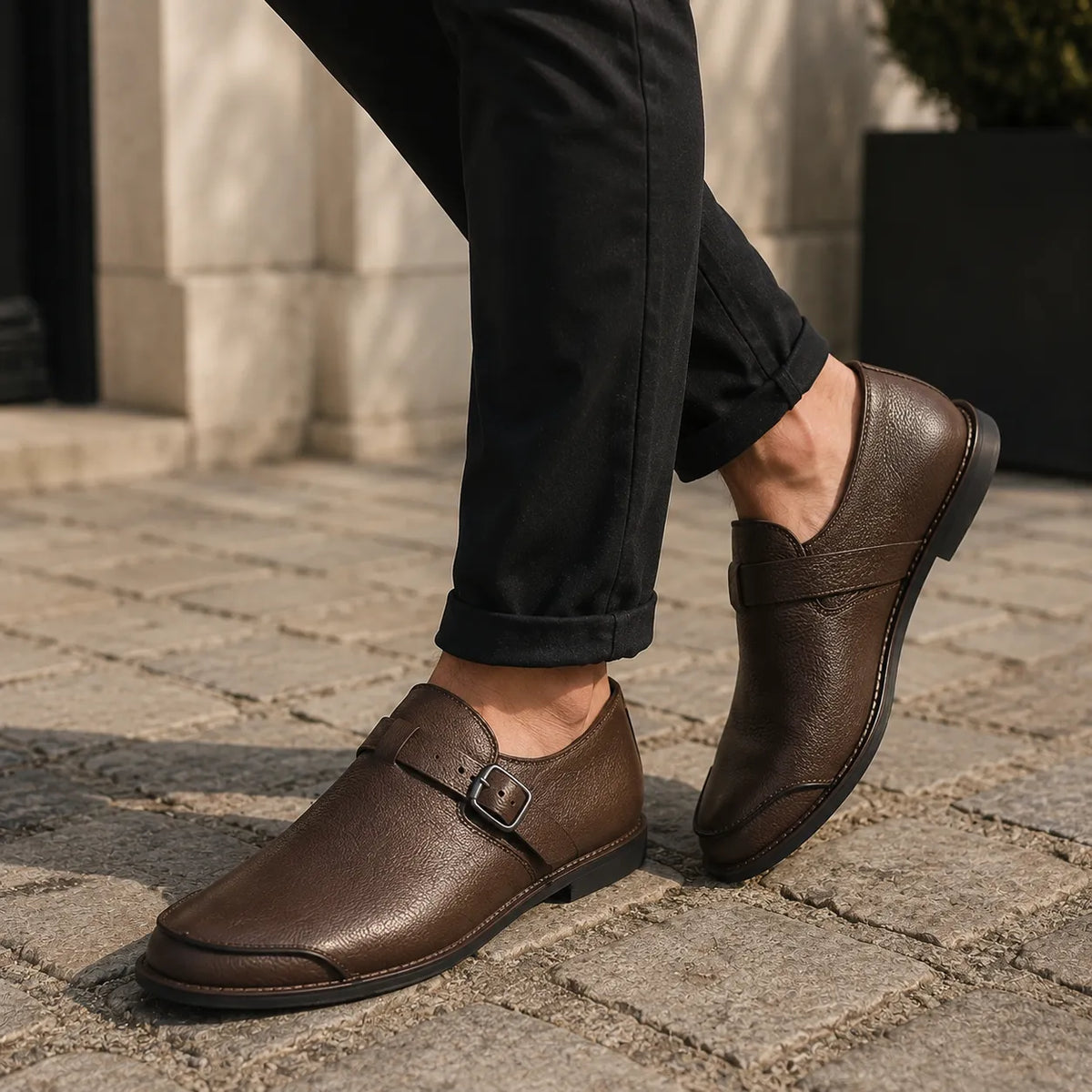 Mocassins Homme Cuir Designer Casual