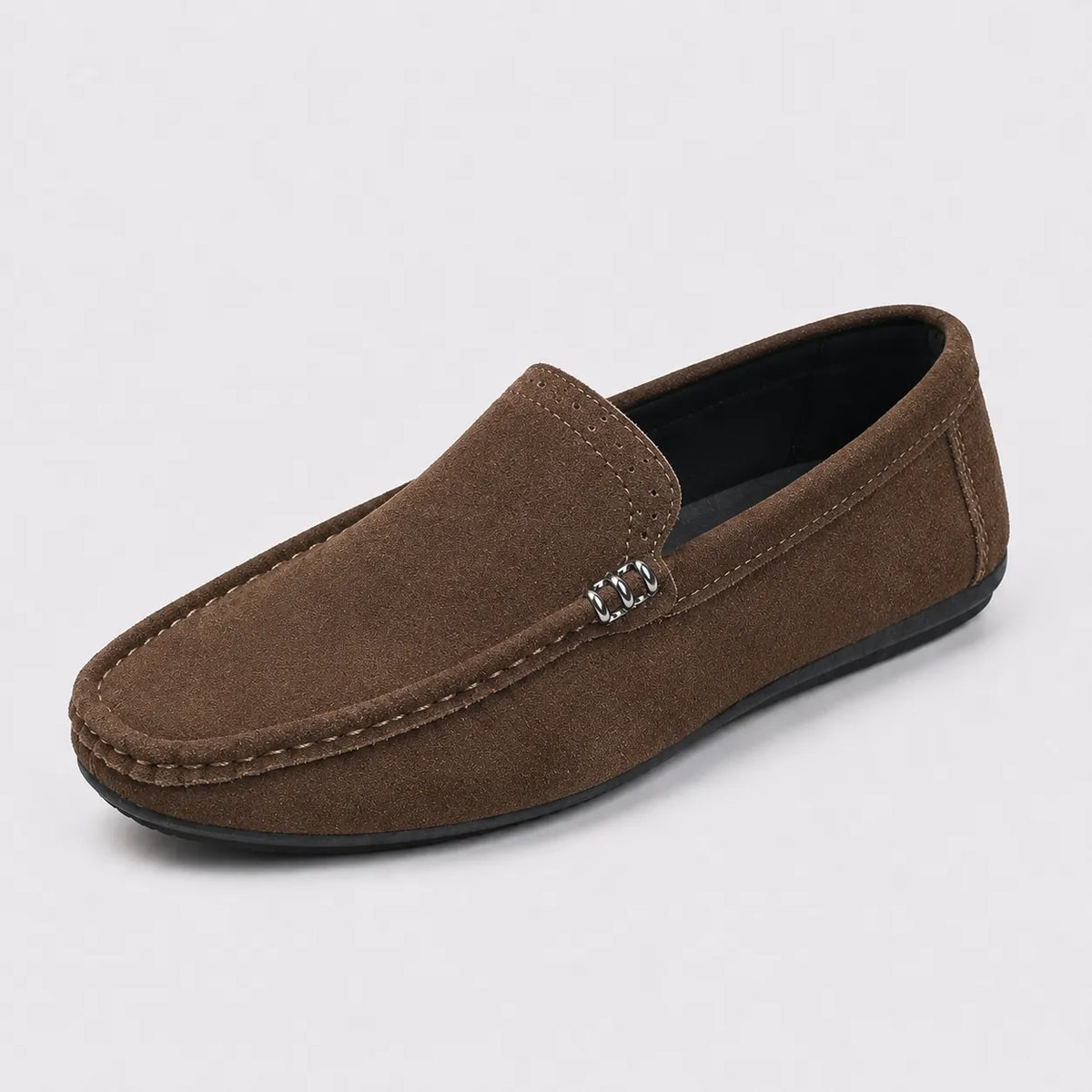 Mocassins Homme Daim Casual Tendance