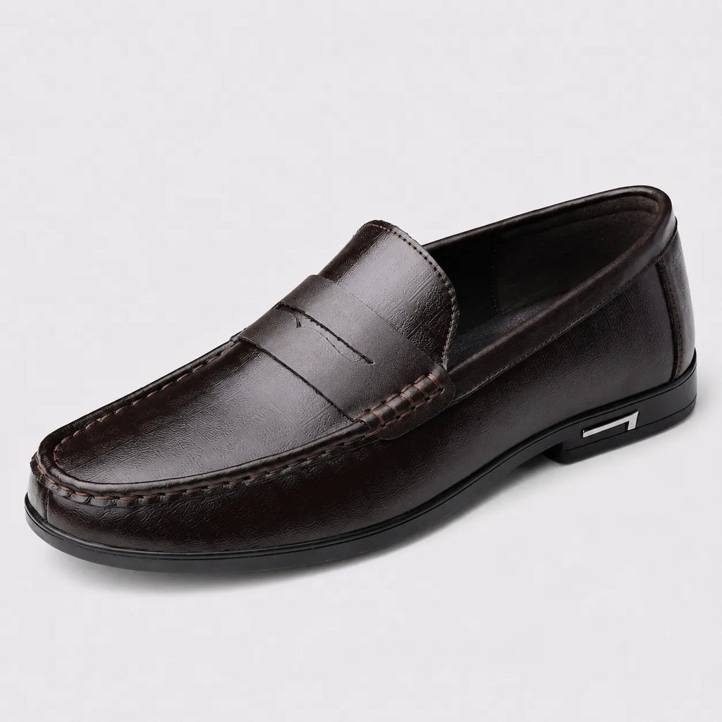 Mocassins Homme Cuir Style Italien