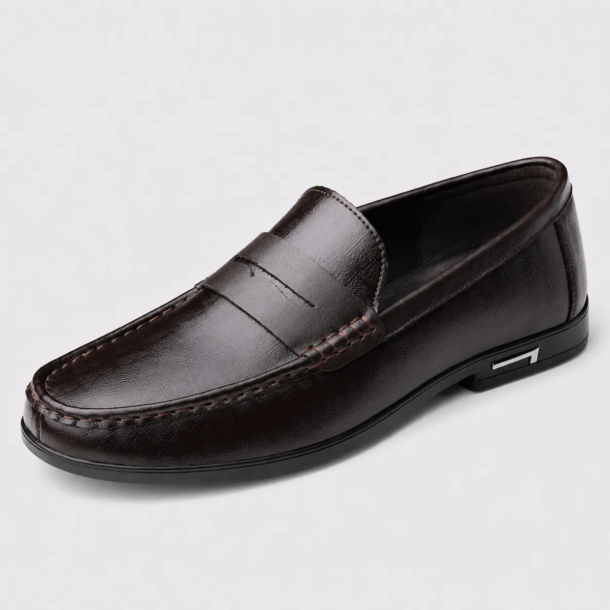 Mocassins Homme Cuir Style Italien