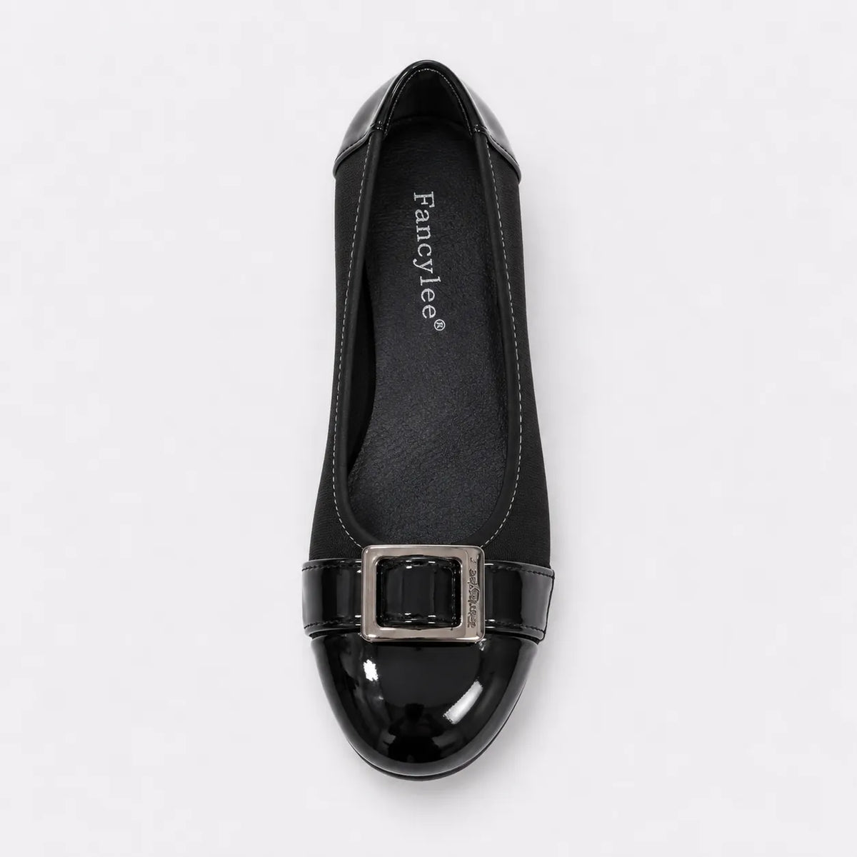 Mocassins Femme Boucle Carrée Vintage