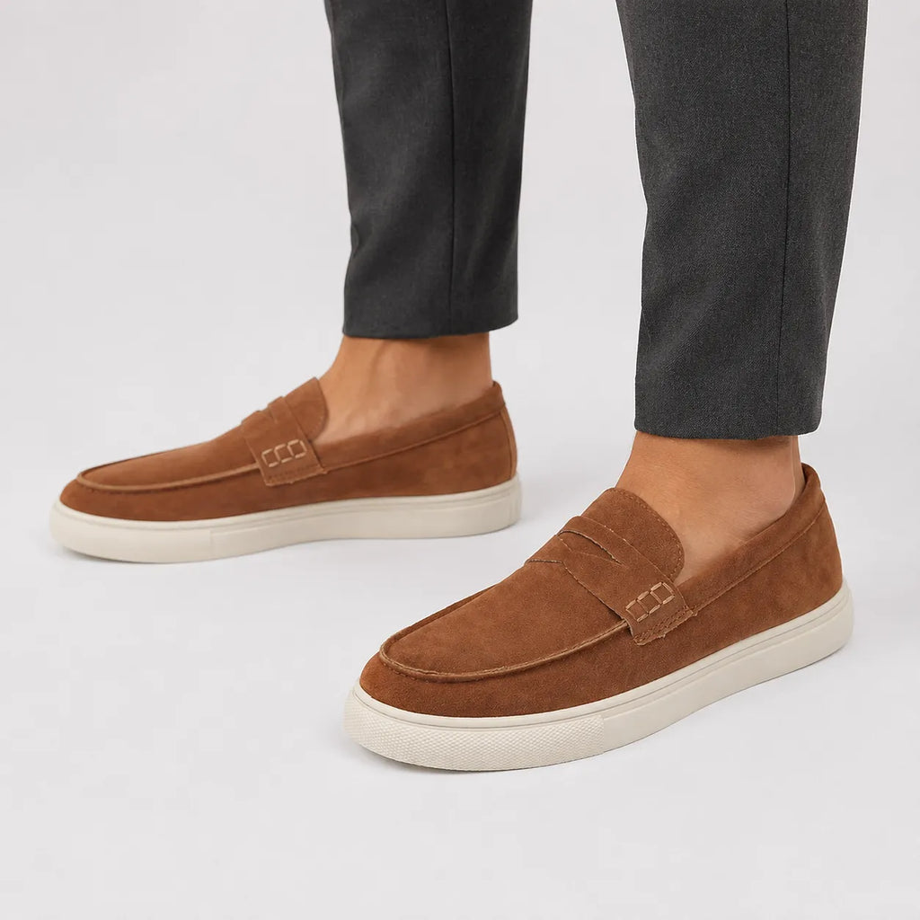 Mocassins Slip-On Plateforme Confortable