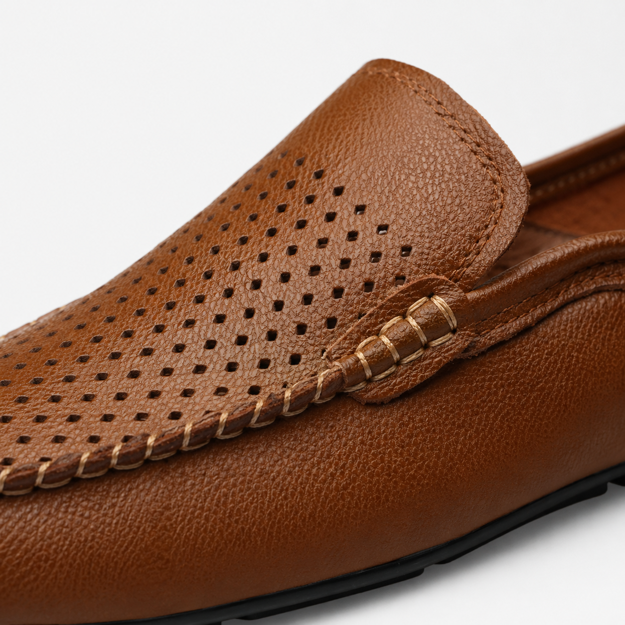 Mocassins Homme Cuir Slip-On