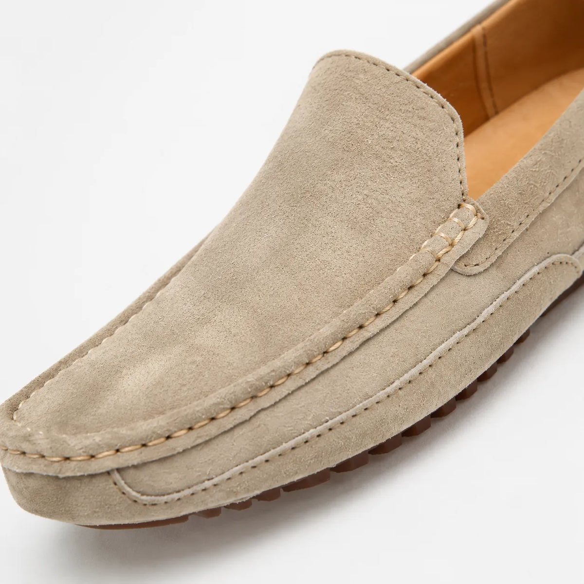 Mocassins Daim Fait Main Luxe