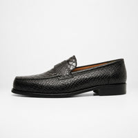 Mocassins Homme Cuir Serpent Luxe
