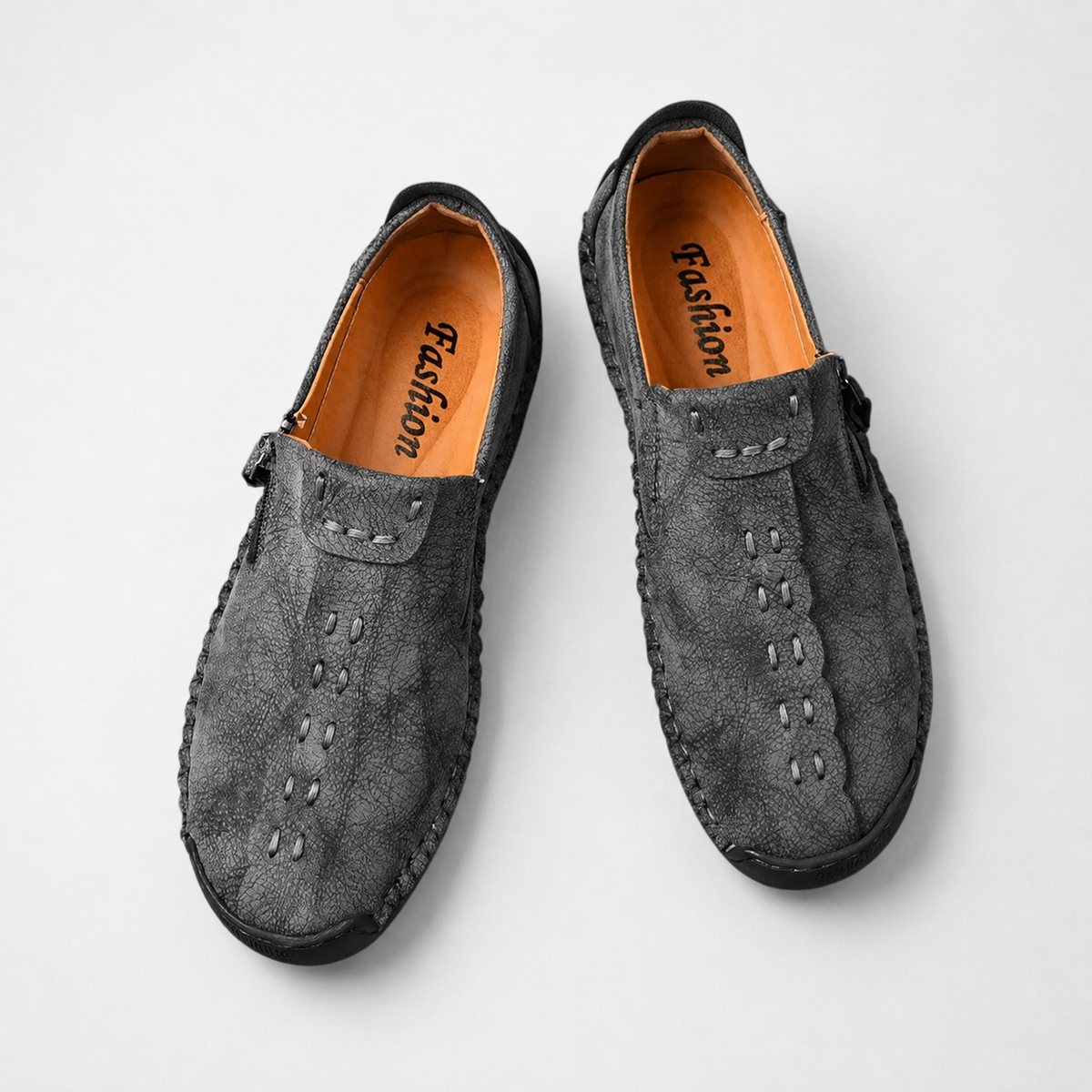Mocassins Homme Cuir Grandes Tailles