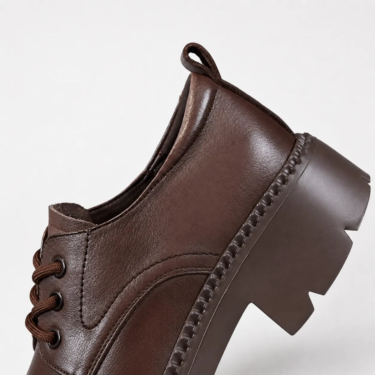 Mocassins Femme Talon Épais