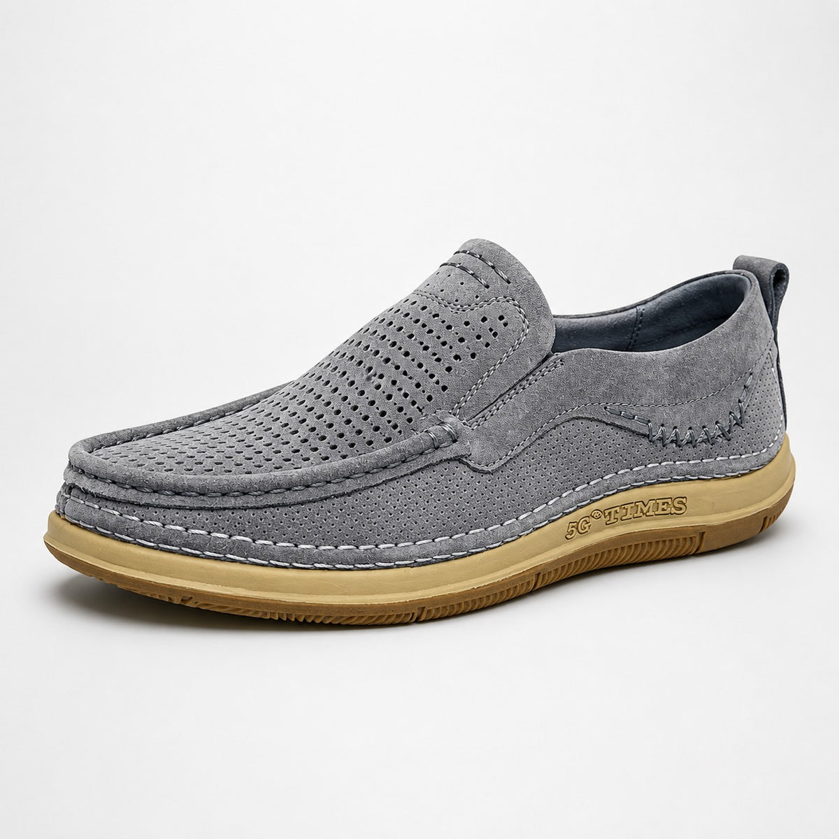 Mocassins Homme Cuir Souple Respirant