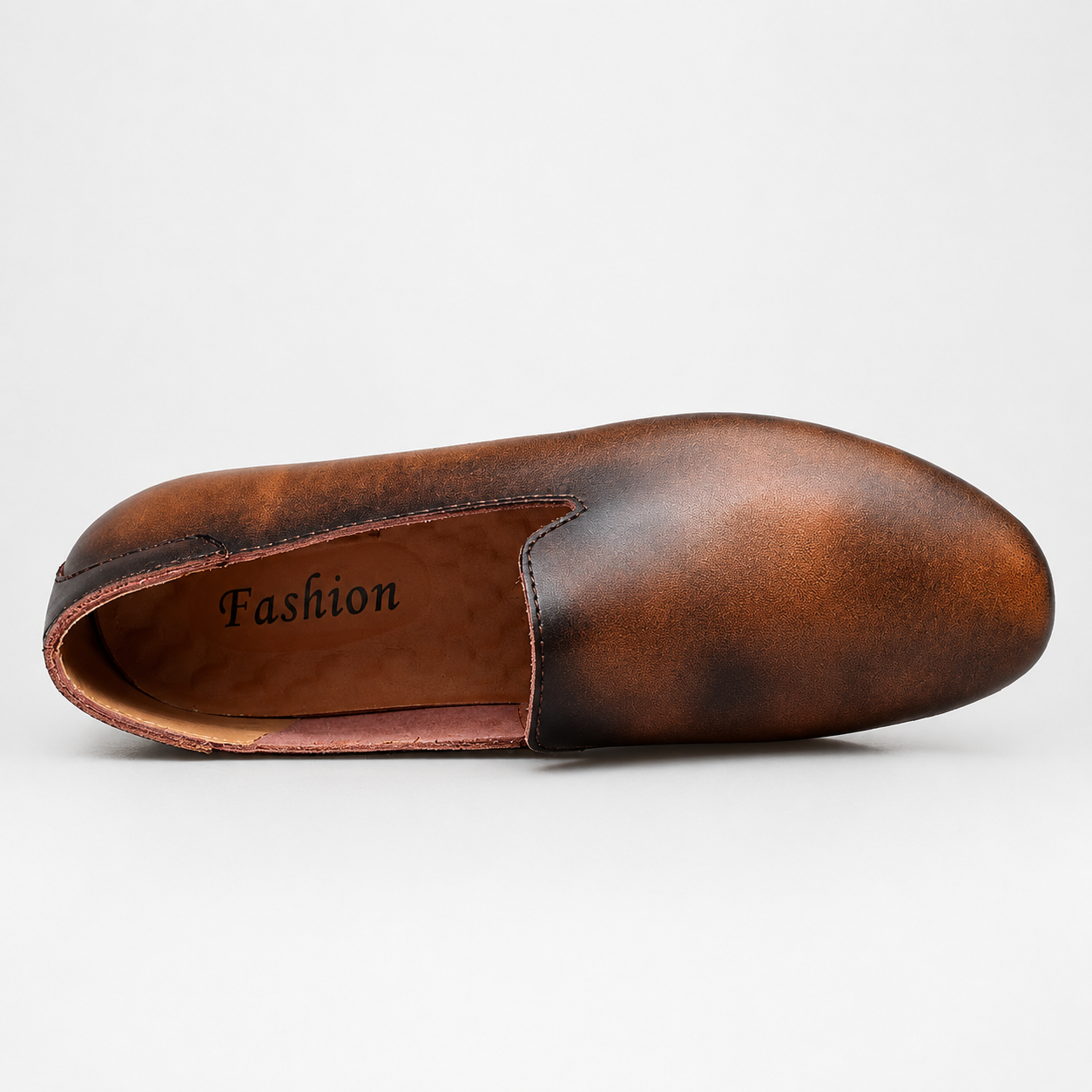 Mocassins Homme Cuir Slip-On Casual