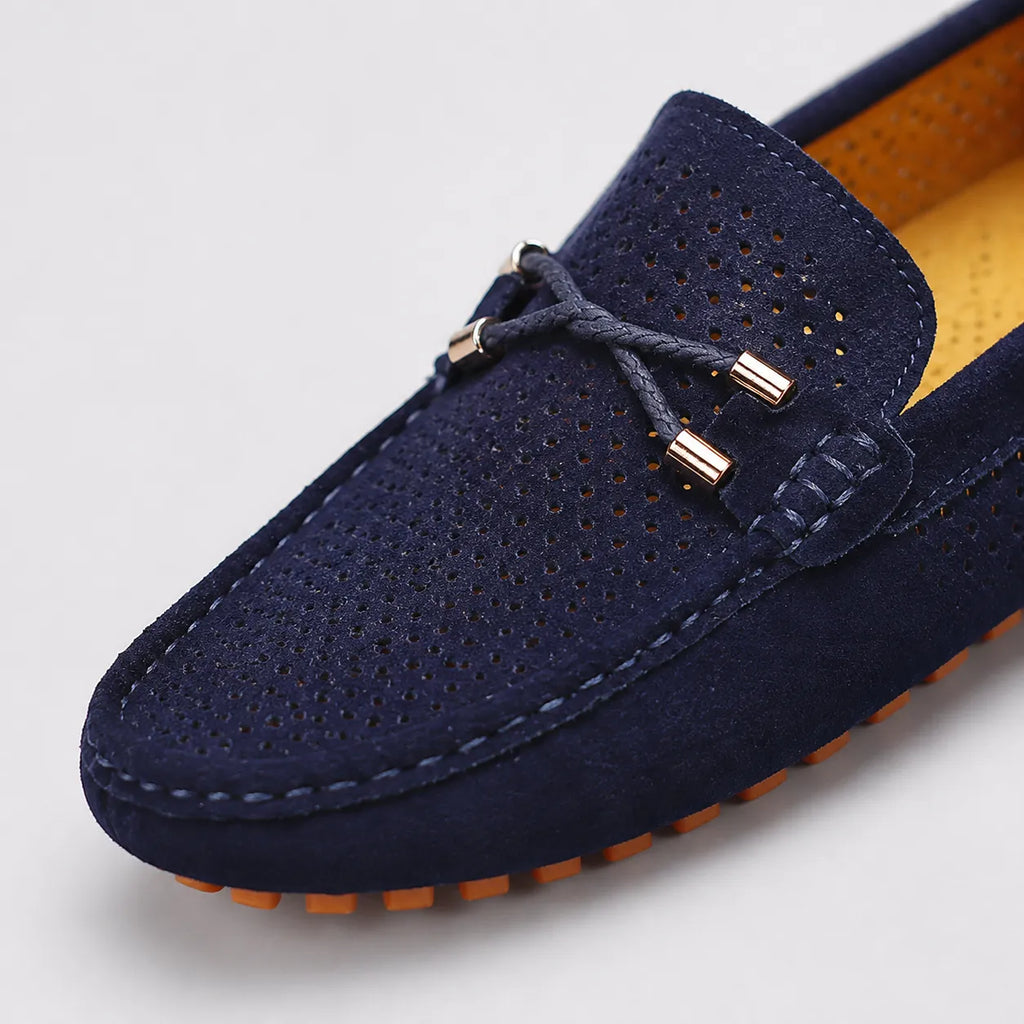 Mocassins Homme Daim Léger Slip-On