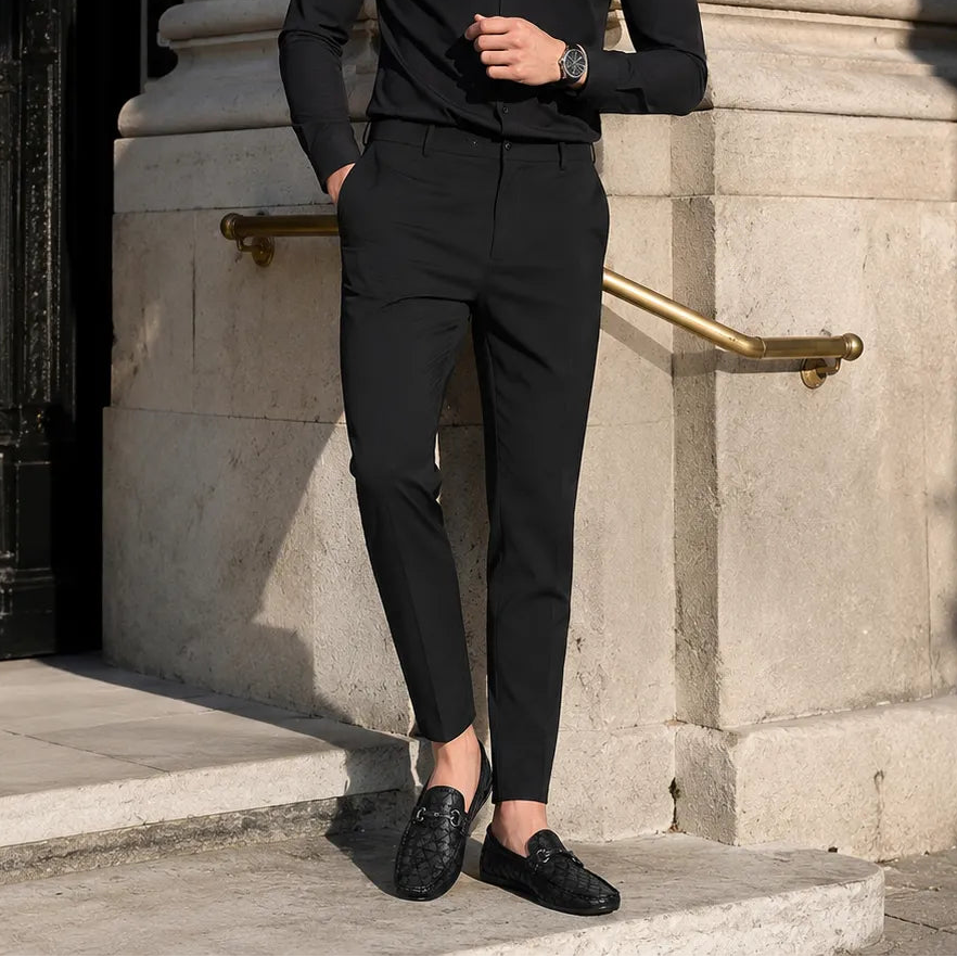 Mocassins Homme Cuir Noir 2026