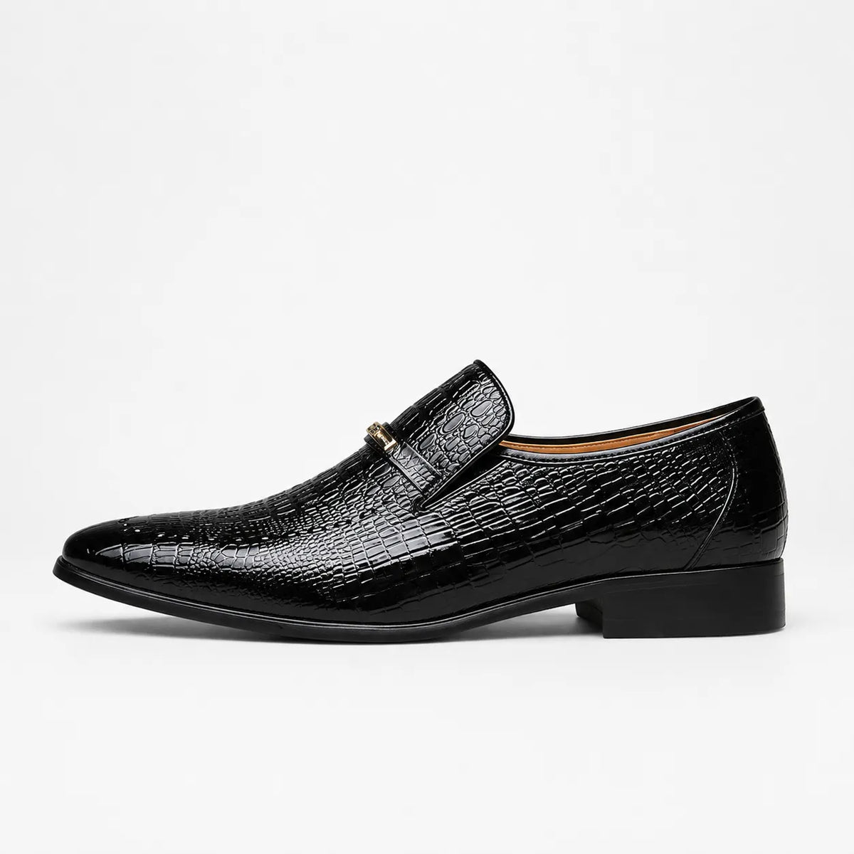 Mocassins Homme Cuir Croco