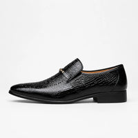 Mocassins Homme Cuir Croco