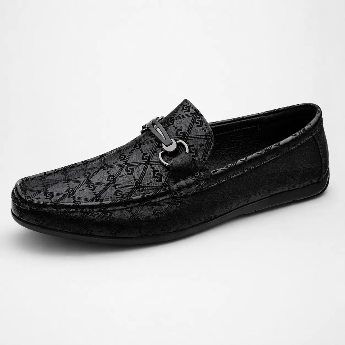 Mocassins Homme Cuir Noir 2026