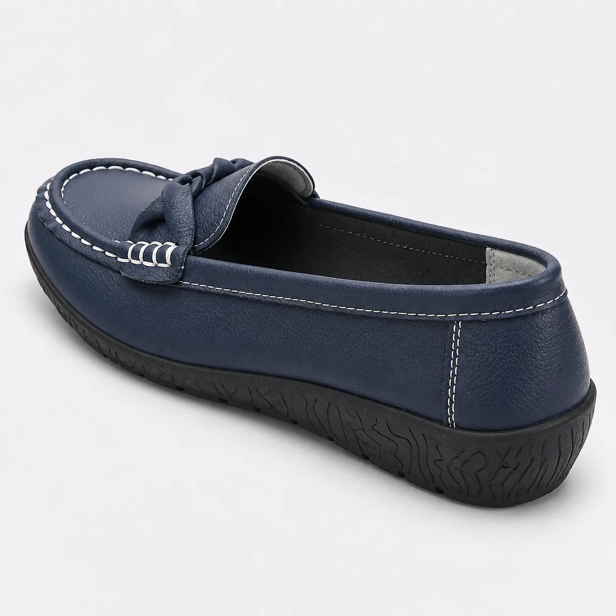 Mocassins Femme Cuir Slip-On Confort