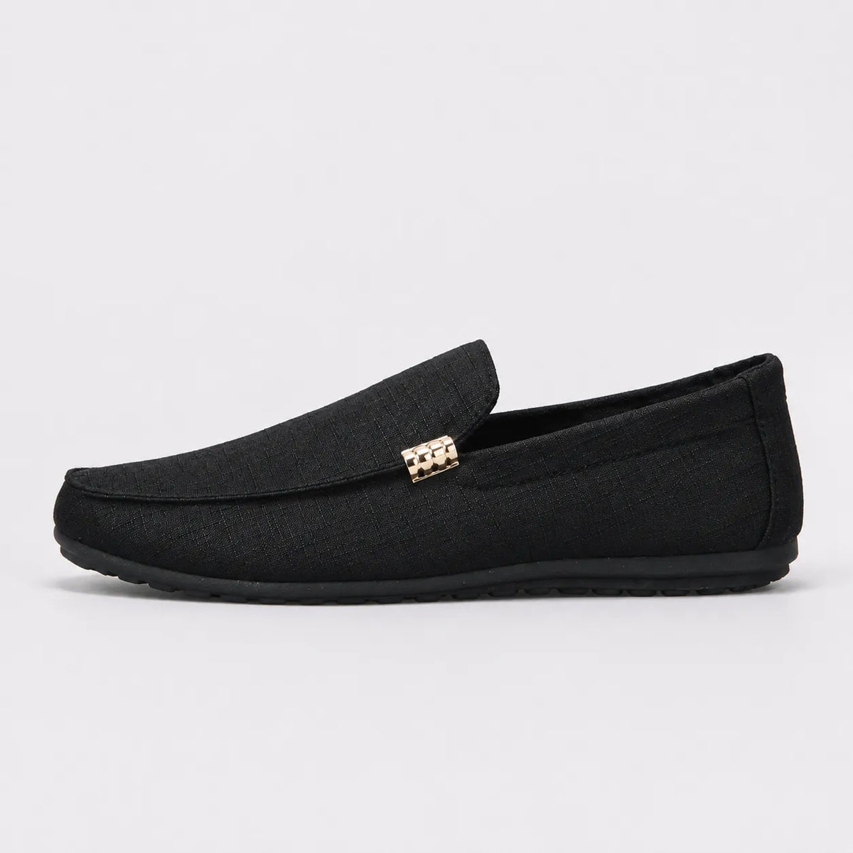 Mocassins Homme Toile Slip-On Élégant