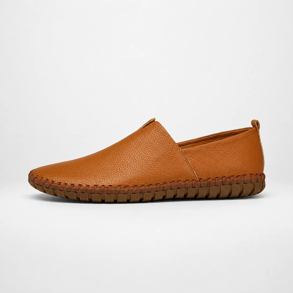 Mocassins Homme Cuir Blanc Business
