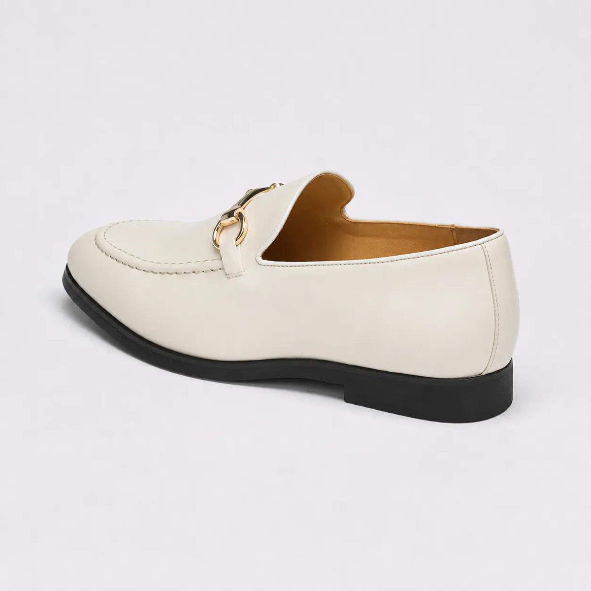 Mocassin à Mors Cuir Léger Slip-On