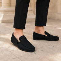 Mocassins Homme Toile Slip-On Élégant