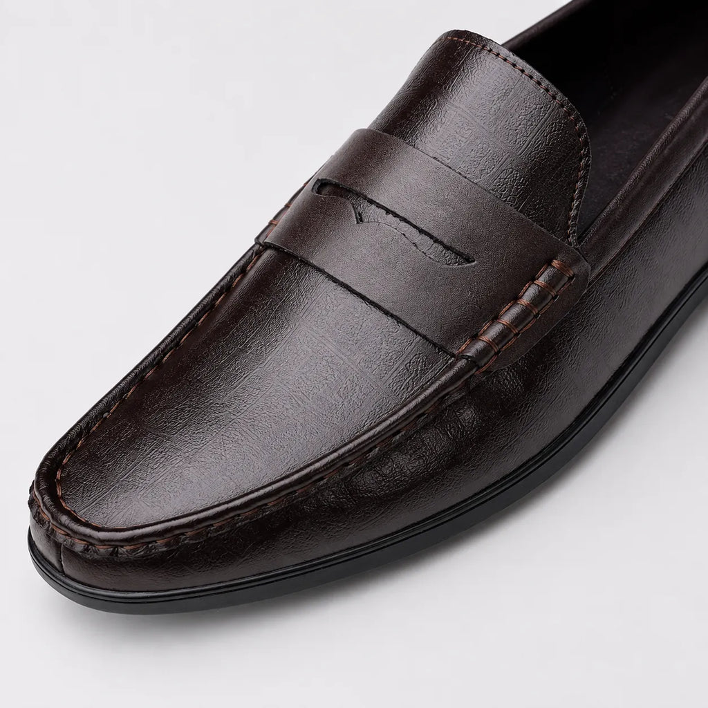 Mocassins Homme Cuir Style Italien