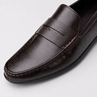 Mocassins Homme Cuir Style Italien