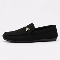 Mocassins Homme Daim Respirant Fait Main