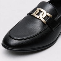 Mocassins Cuir Italien Pointu