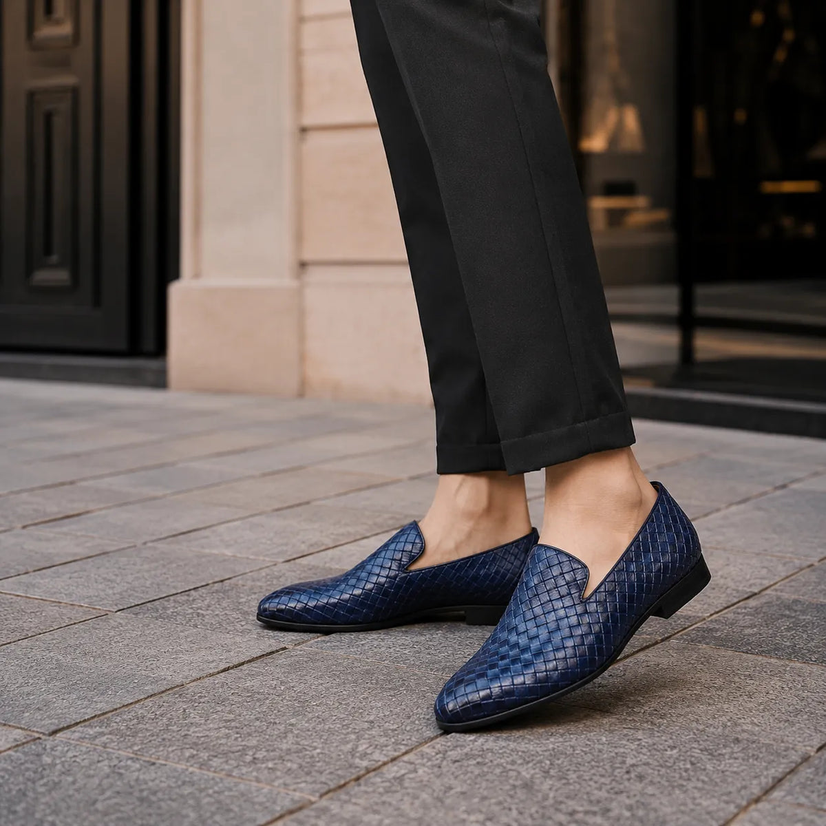 Mocassins Homme Penny Cuir Casual