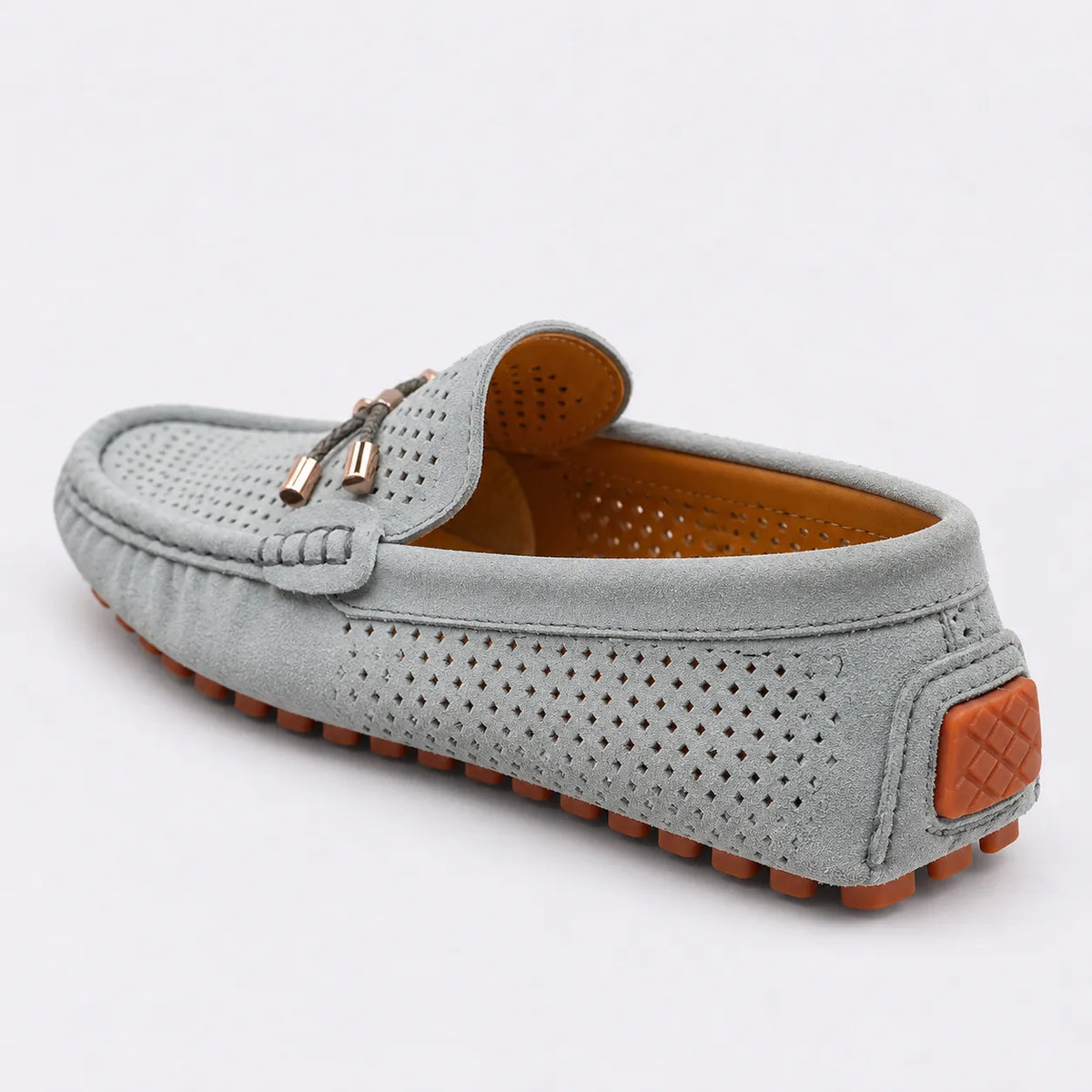 Mocassins Homme Daim Fait Main Bateau