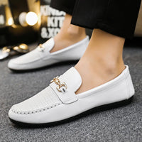 Mocassins Printemps Cuir Souple